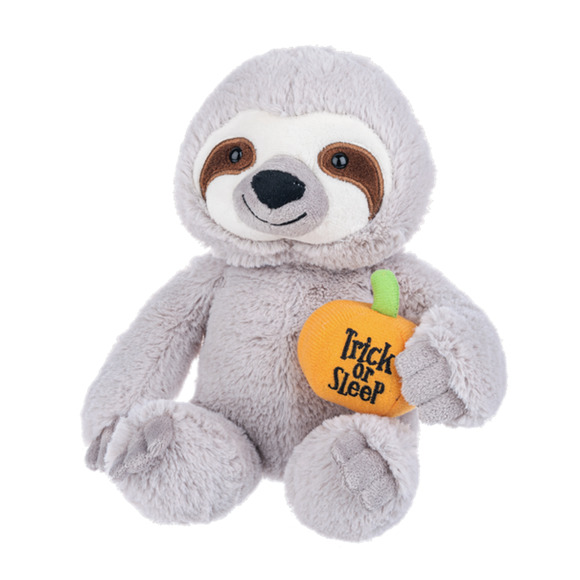 Ganz Trick Or Sleep Pumpkin Sloth 10" Halloween Plush Stuffed Animal Toy - Picture 2 of 5
